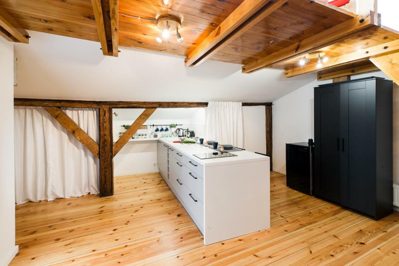 Cozy Studio Mansard Riga Old Town Aptartment, Ac Dış mekan fotoğraf